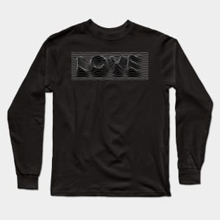 Love Lines Design Long Sleeve T-Shirt